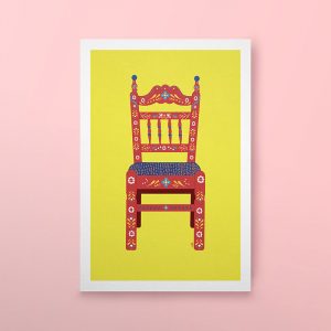 Mexican Chair A4 Print