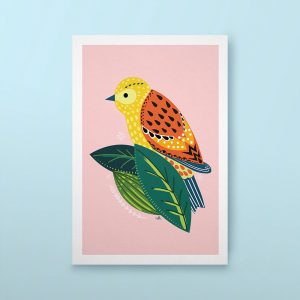 My Yellowhammer Bird A4 Print